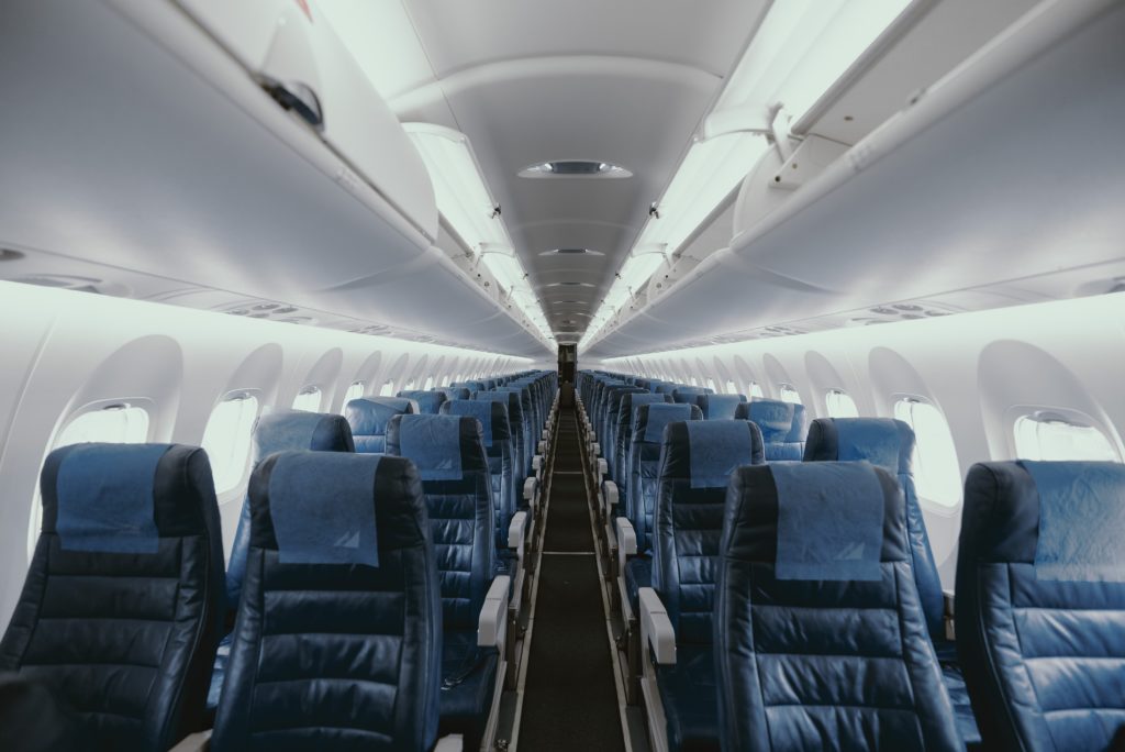 airplane for holiday travel